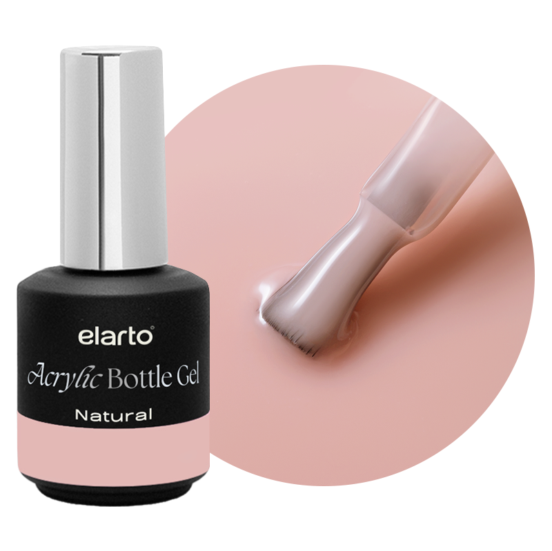 elarto Acrylic Bottle Gel Natural 15ml elarto Acrylic Bottle Gel Natural 15ml