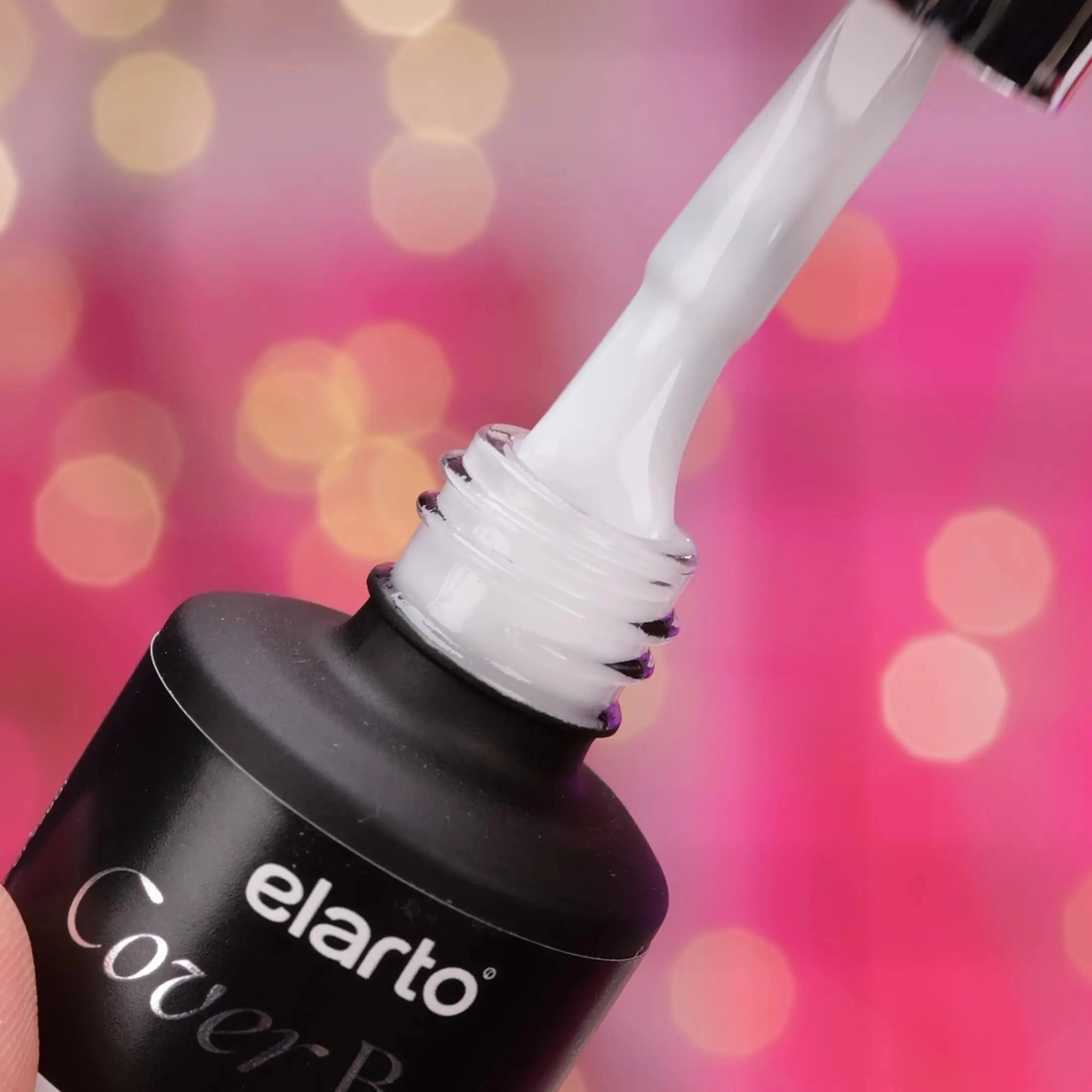 elarto-baza-elastic-cover-base-milky-15ml (2) elarto Baza hybrydowa Elastic Cover Base Milky 15ml