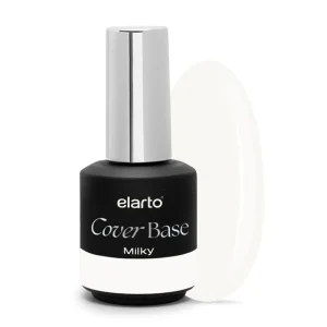 elarto Baza hybrydowa Elastic Cover Base Milky 15ml