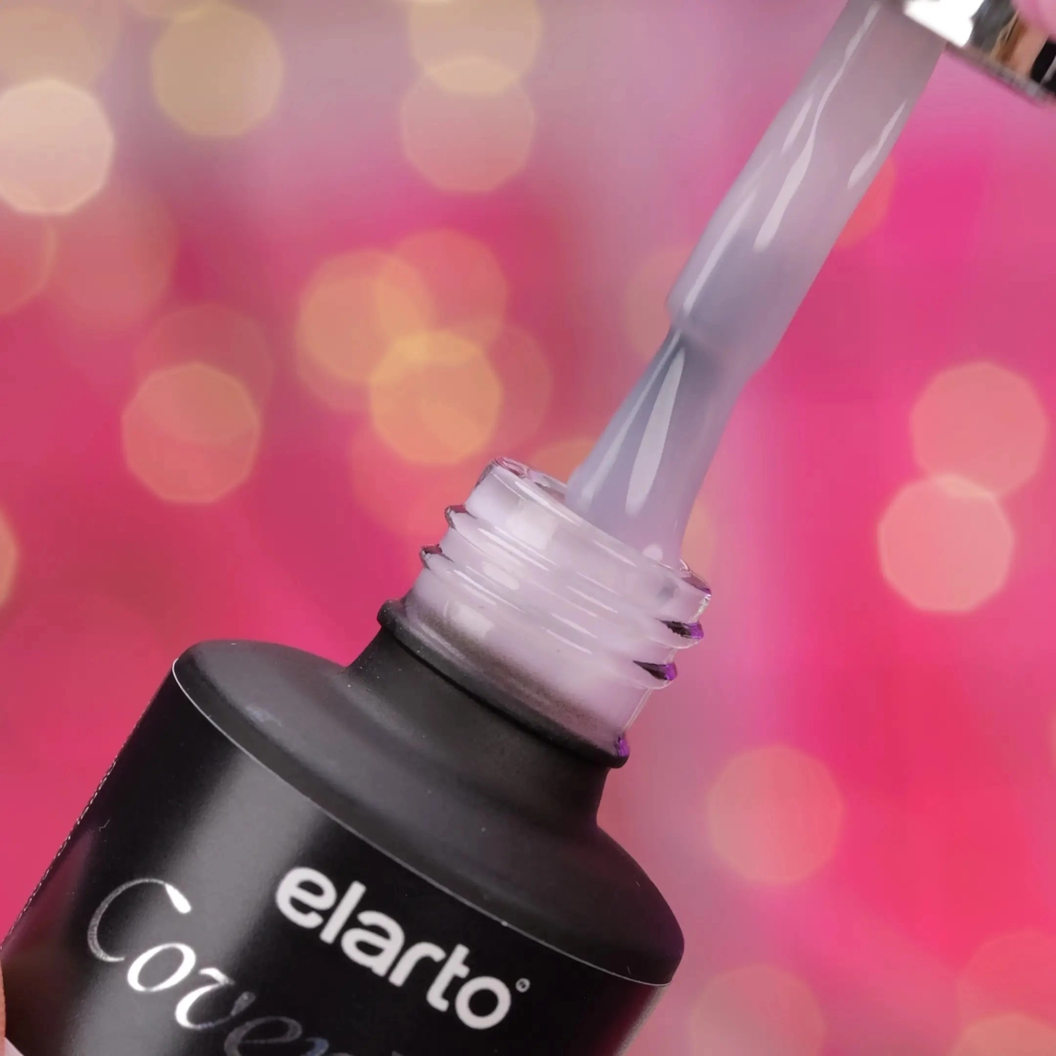 elarto Baza hybrydowa Elastic Cover Base Pink 15ml elarto Baza hybrydowa Elastic Cover Base Pink 15ml
