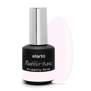 elarto Baza hybrydowa Rubber Base Creamy Pink 15ml