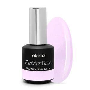 elarto Baza hybrydowa Rubber Base Sparkline Lilly 15ml