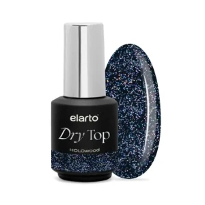 Top hybrydowy z multi drobinkami Elastic Dry Top HOLOwood 7ml