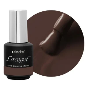 elarto Lakier hybrydowy Lacogel Ciemna Masa nr 976 7ml