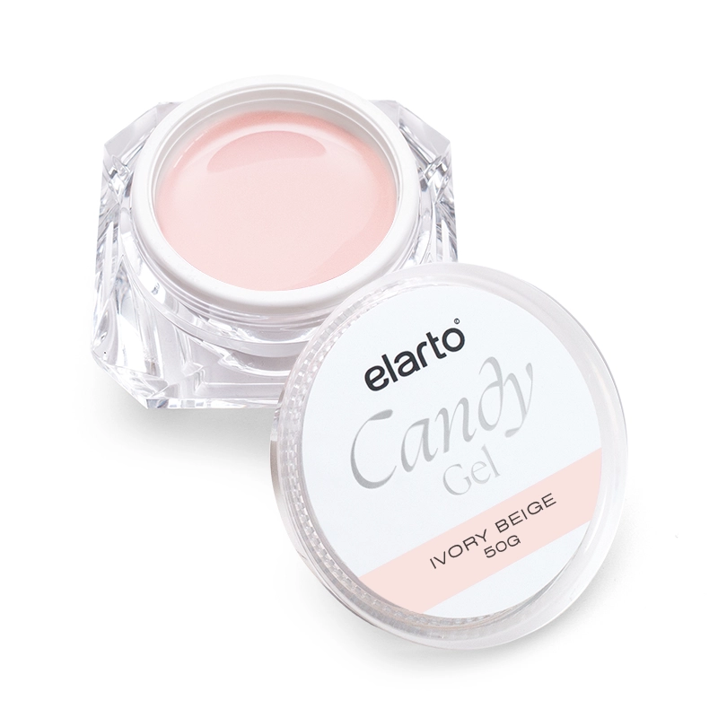 elarto Candy Gel Ivory Beige 50g elarto Candy Gel Ivory Beige 50g