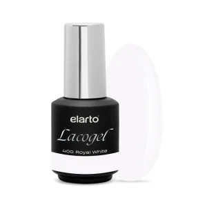 elarto Lakier hybrydowy Lacogel Royal White nr 400 7ml