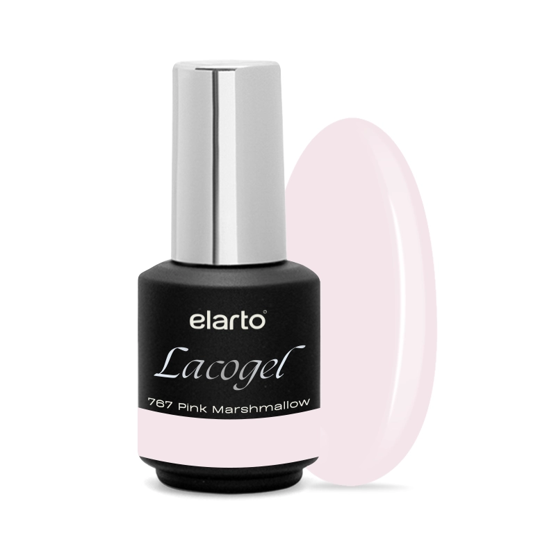elarto Lakier hybrydowy Lacogel Pink Marshmallow nr 767 7ml elarto Lakier hybrydowy Lacogel Pink Marshmallow nr 767 7ml