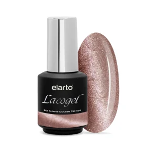 elarto Lakier hybrydowy Lacogel Mocha Mousse Cat Eye nr 912 7ml