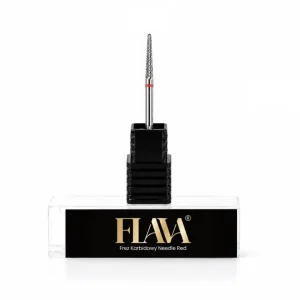 Flava Frez Karbidowy Needle Red