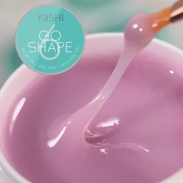 Yoshi Żel Samopoziomujący GO SHAPE UV LED GEL No6 50ml