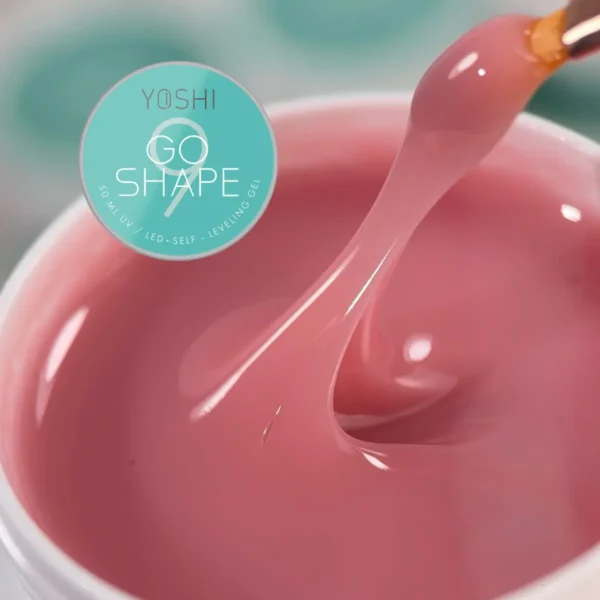 Yoshi Żel Samopoziomujący GO SHAPE UV LED GEL No9 50ml