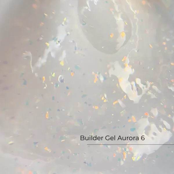 Builder Gel Aurora №6 Crystal Professional