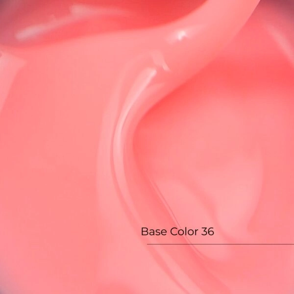 Crystal Base Color #36 HEMA & TPO Free 12ml różowa baza do paznokci różowa baza do paznokci