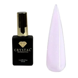 Crystal Base Shimmer №1 HEMA & TPO Free 12ml baza do paznokci ze złotą drobinką
