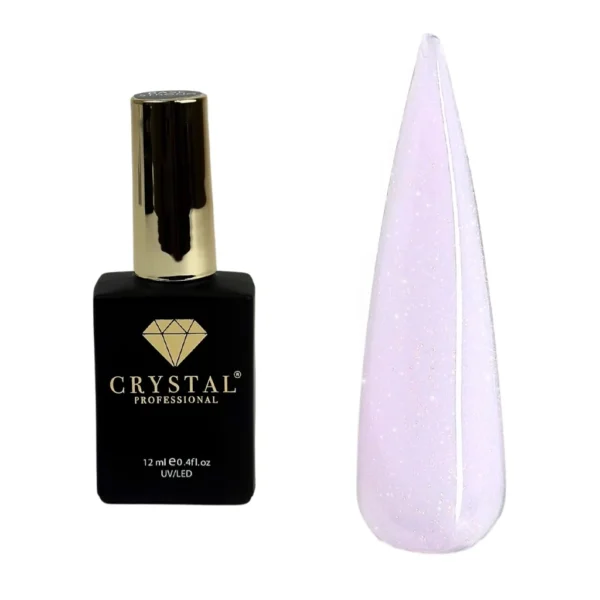 Crystal Base Shimmer №1 HEMA & TPO Free 12ml baza do paznokci ze złotą drobinką Crystal Base Shimmer №1 HEMA & TPO Free 12ml baza do paznokci ze złotą drobinką
