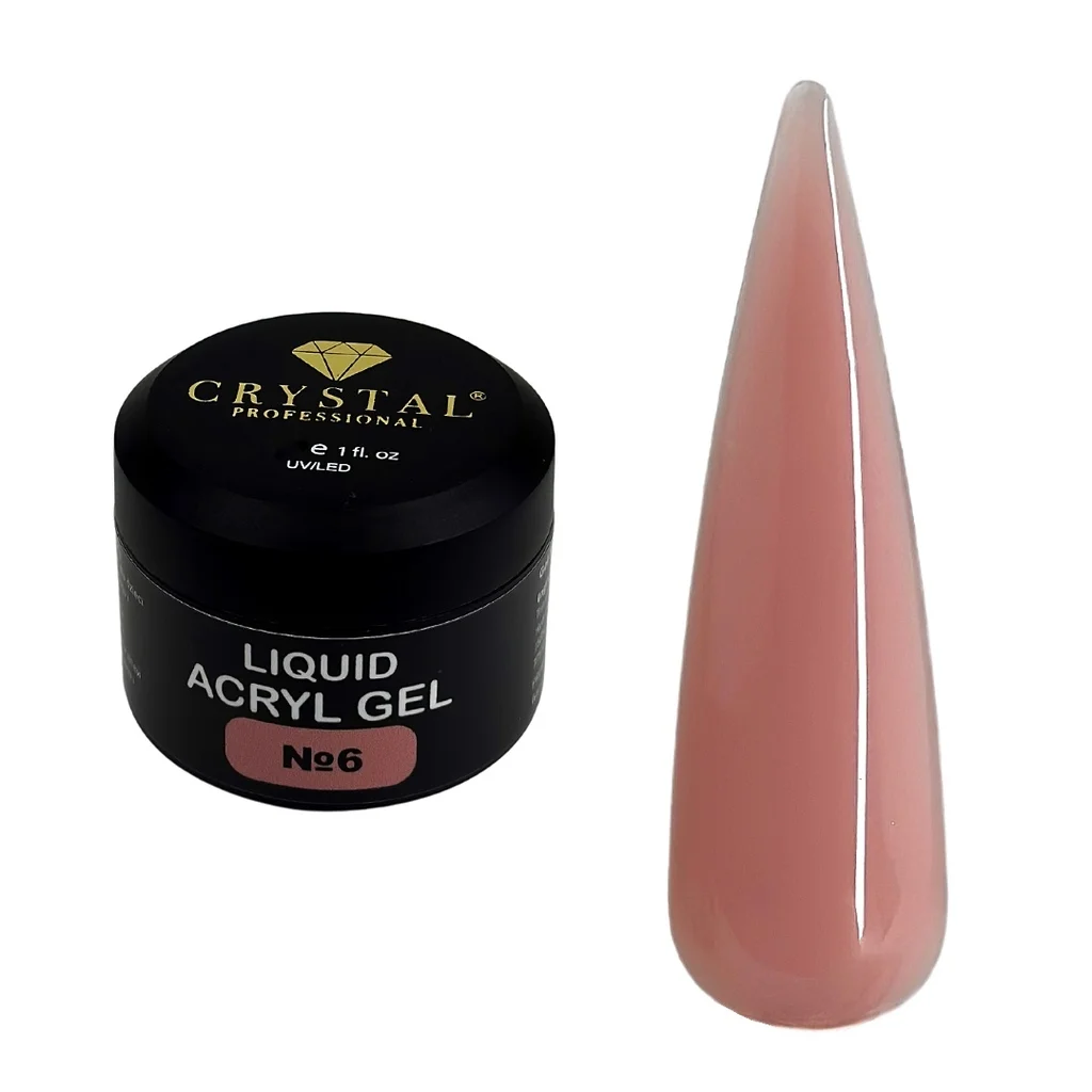 Crystal Liquid Acryl Gel 6 HEMA & TPO Free 30ml