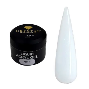 Crystal Liquid Acryl Gel №11 HEMA & TPO Free 30ml