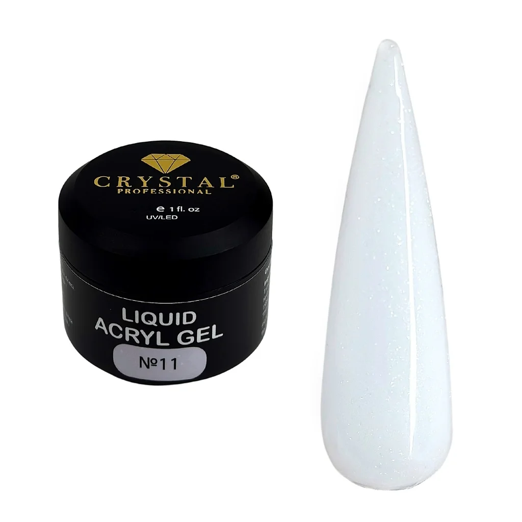 Crystal Liquid Acryl Gel №11 HEMA & TPO Free 30ml Crystal Liquid Acryl Gel №11 HEMA & TPO Free 30ml