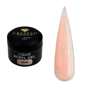 Crystal Liquid Acryl Gel №49 HEMA & TPO Free 30ml