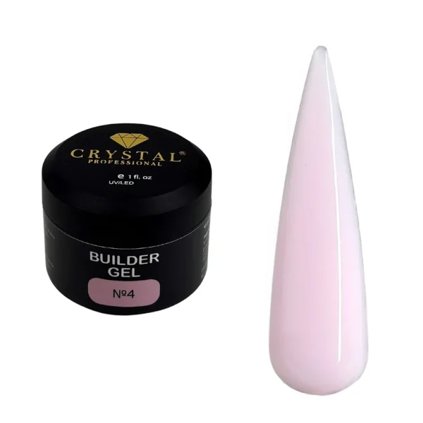 Crystal Builder Gel №4 HEMA & TPO Free 30ml Crystal Builder Gel №4 HEMA & TPO Free 30ml