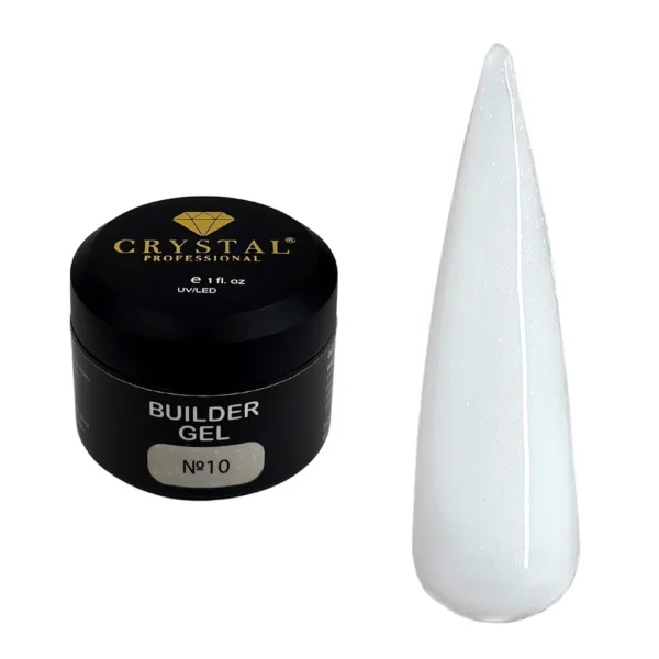 Crystal Builder Gel №10 HEMA & TPO Free 30ml Crystal Builder Gel №10 HEMA & TPO Free 30ml