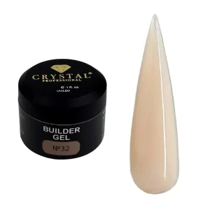 Crystal Builder Gel №32 HEMA & TPO Free 30ml