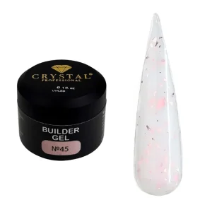 Crystal Builder Gel №45 HEMA & TPO Free 30ml