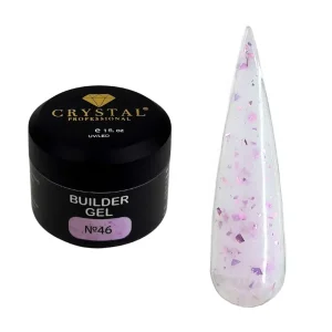Crystal Builder Gel №46 HEMA & TPO Free 30ml