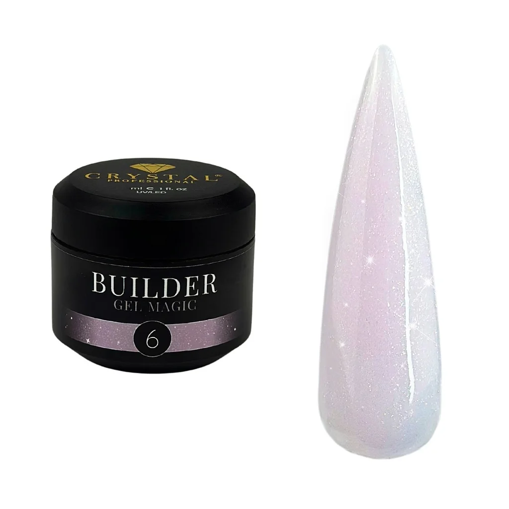 Crystal Builder Gel Magic №6 HEMA & TPO Free 15ml Crystal Builder Gel Magic №6 HEMA & TPO Free 15ml