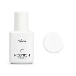 Żel budujący Yokaba 04 CRYSTAL WHITE - INCEPTION UV/LED GEL 30 ML