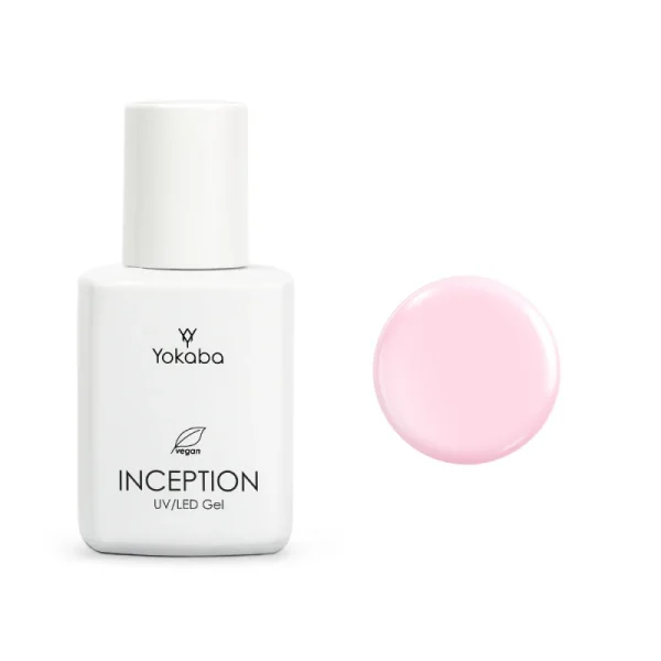 Żel budujący Yokaba 07 PINK PEONY - INCEPTION UV/LED GEL 30 ML