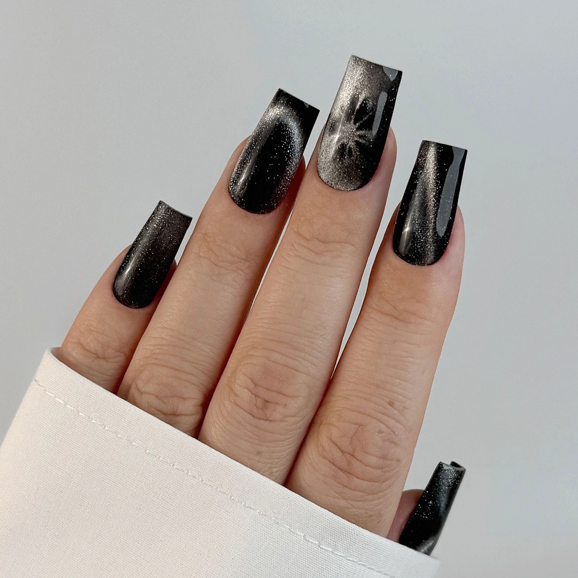 kwadrat (3) Lakier hybrydowy Nailsology Cat Eye Diva, C01 „Meowtrix”, nails, manicure, 8ml