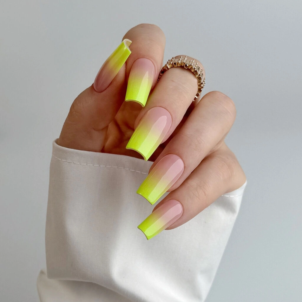 Clavier Baby Boomer paint żel 3w1 Ombre, Art, Stamps, R07 „Lime”, 3g.