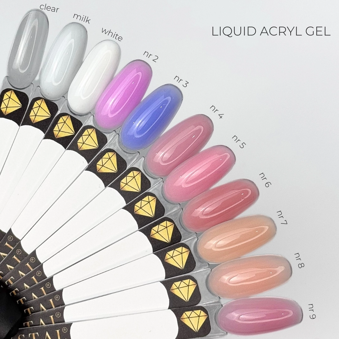 Crystal Liquid Acryl Gel 4 HEMA & TPO Free 30ml