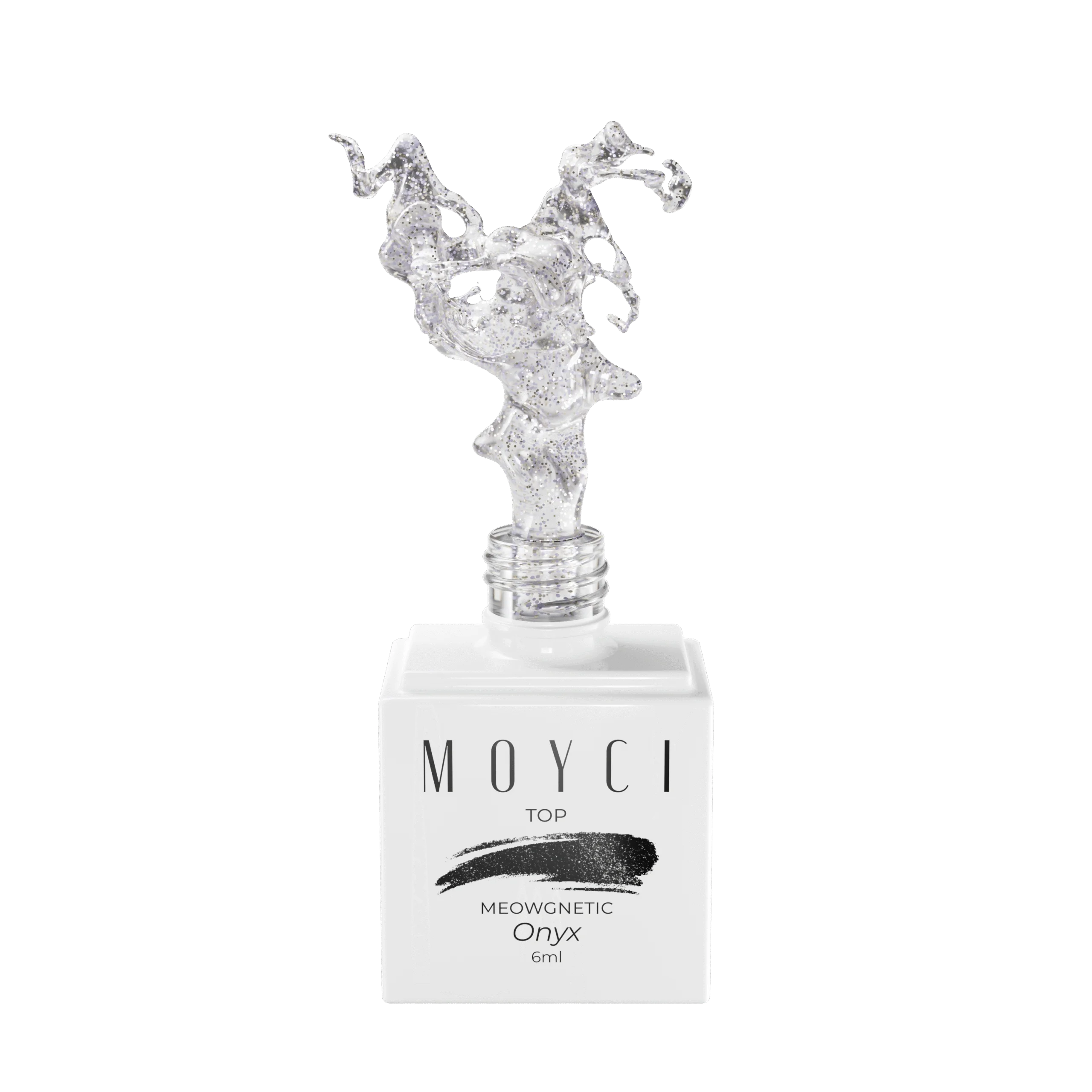 Moyci Top MEOWGNETIC – Onyx Moyci Top MEOWGNETIC – Onyx Lakier nabłyszczający NO WIPE 6ml
