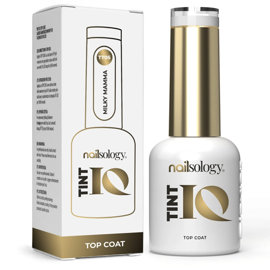 Clavier Milky Mamma TT05TintIQ Top Coat do paznokci Nailsology 8ml Clavier Milky Mamma TT05TintIQ Top Coat do paznokci Nailsology 8ml
