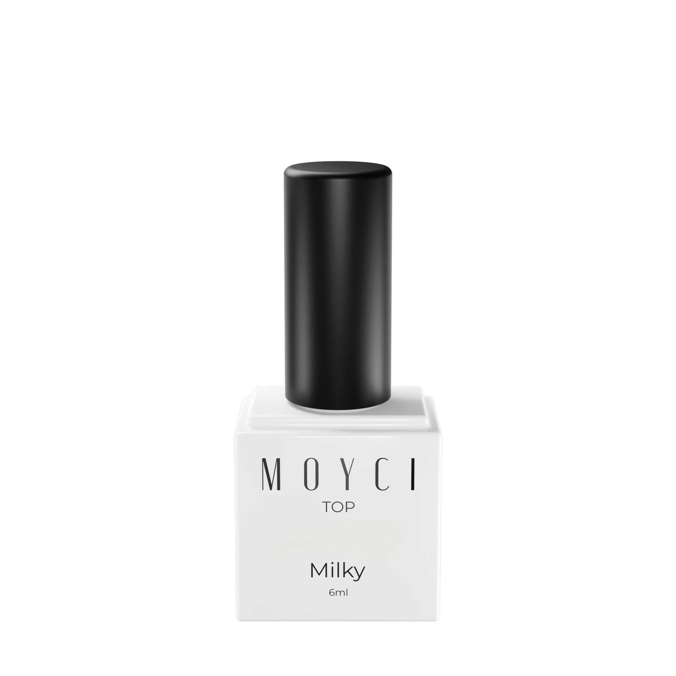 Moyci Top Milky Lakier nabłyszczający NO WIPE 6ml Moyci Top Milky Lakier nabłyszczający NO WIPE 6ml