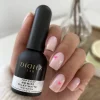 Mleczny top hybrydowy TOP COAT NO WIPE Didier Lab, milky white, 10ml