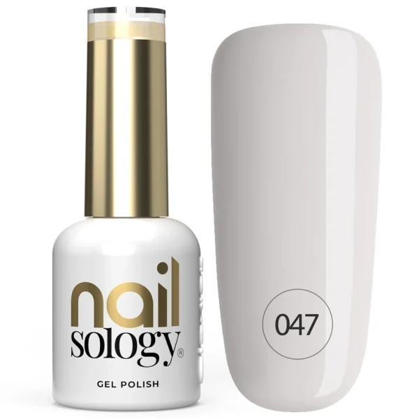 Lakier hybrydowy do paznokci Clavier – Nailsology Shy Grey 047, 8ml