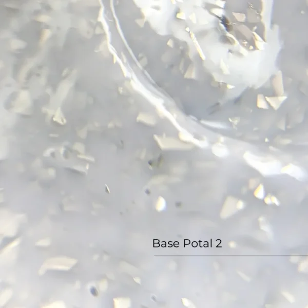 Crystal Base Potal №2 HEMA & TPO Free 12ml baza do paznokci z efektem baza do paznokci z efektem