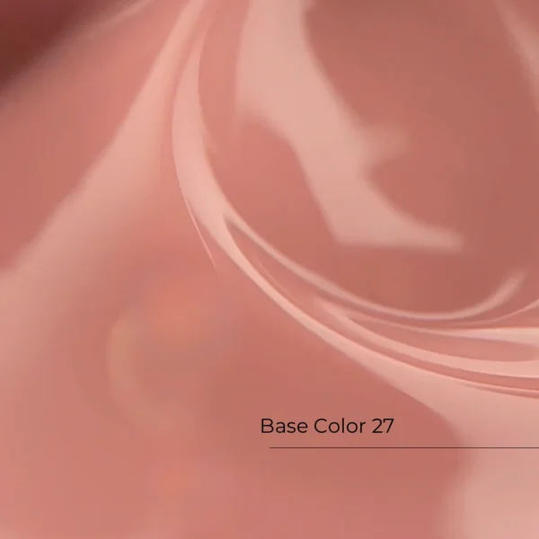 Crystal Base Color #27 HEMA & TPO Free 12ml baza do paznokci hybrydowych baza do paznokci hybrydowych