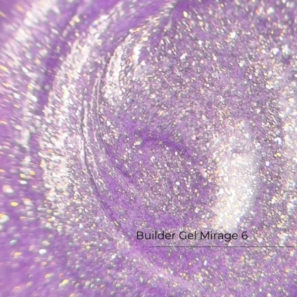 Crystal Builder Gel Mirage №6 Crystal Professional