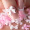 Kokardki 3D na paznokcie, ozdoba, manicure, 30szt.