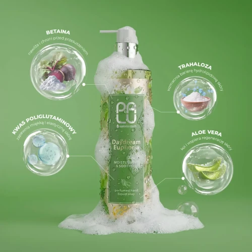 PALU DAYDREAM EUPHORIA 400ml Nawilżająco-kojące mydło do rąk PALU DAYDREAM EUPHORIA 400ml Nawilżająco-kojące mydło do rąk