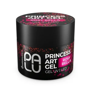 PALU Żel do zdobień paznokci PRINCESS ART GEL - ROSY BELLA - 10g