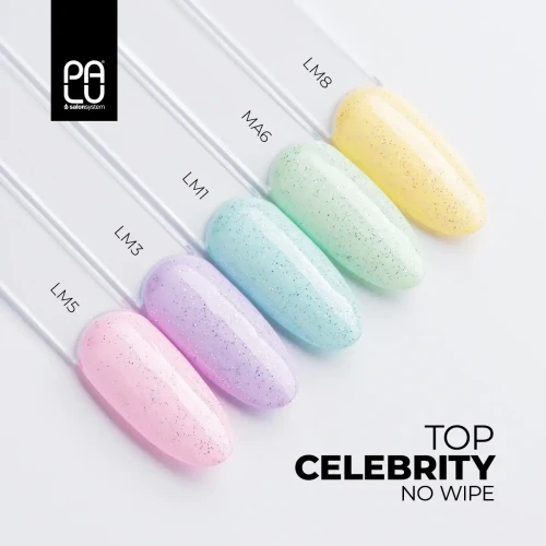 palu-top-hybrydowy-celebrity (1) PALU Top Celebrity No wipe 11g top do paznokci z efektem brokatu
