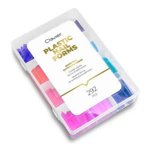 Górne Formy Dual Clavier 292 szt. – Kolorowe Formy Clavier do Akrylożelu, Żelu i Akrylu
