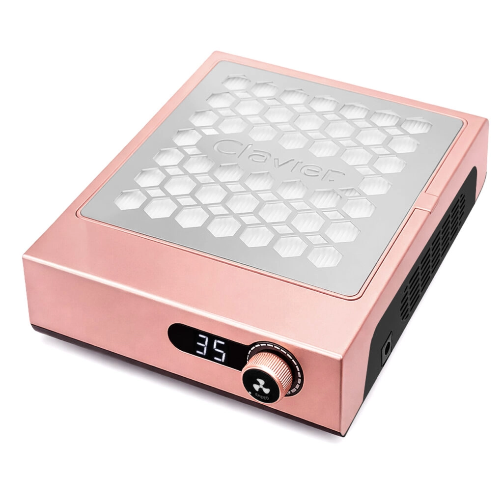 pochlaniacz-V8700-3-1024x1024 Profesjonalny pochłaniacz pyłu do paznokci V8700 – 24W, 3800 rpm, Clavier Rose Gold
