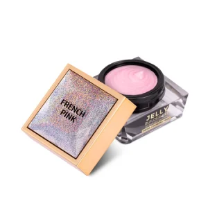 Molly Nails French Pink 15g Budujący gęsty żel twardy galaretka Jelly Builder Gel