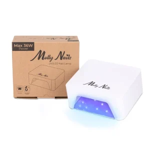 Lampa do paznokci UV/LED 36W Molly Nails bezprzewodowa biała V9BAT